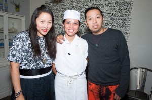 Carol Lim, Angela Dimayuga and Humberto Leon