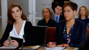 Cush Jumbo in a scene from "The Good Wife."