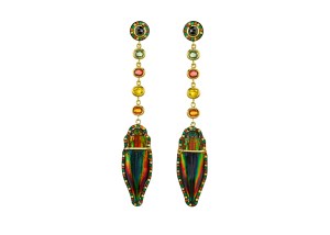 A look from Daniela Villegas Spring 2016 Jewelry Collection.