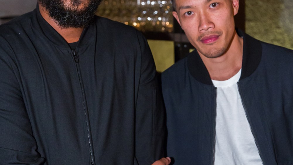 Maxwell Osborne and Dao-Yi Chow at Donna Karan's "My Journey" Book Party, 2015.