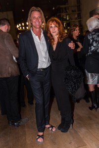 Russell James and Patti Cohen at Donna Karan's "My Journey" Book Party, 2015.