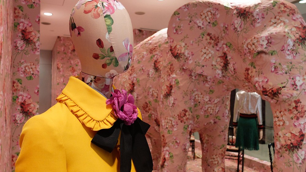 Gucci Customizes Dover Street Market Ginza’s Elephant Room