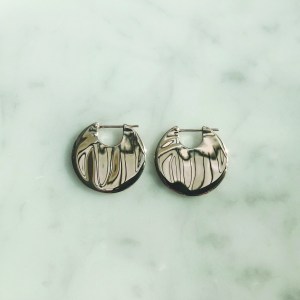 Earrings from Magdalena Frackowiak's debut jewelry collection