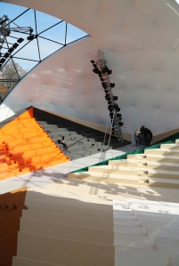 Es Devlin set designs for Vuitton