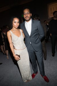 Zoe Kravitz in Calvin Klein Collection with Twin Shadow.
