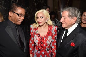 Herbie Hancock, Lady Gaga (in Marc Jacobs) and Tony Bennett
