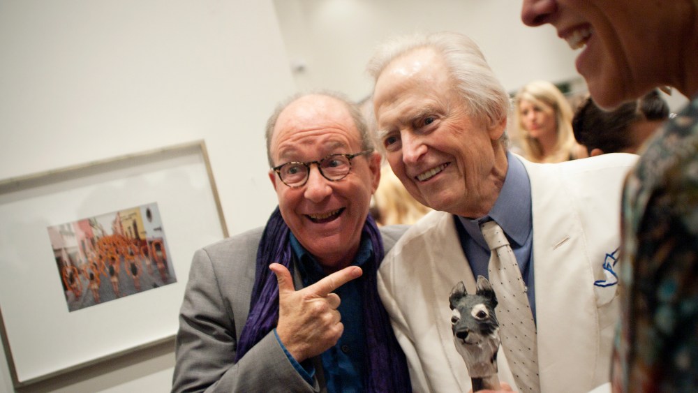 Jerry Saltz and Tom Wolfe
