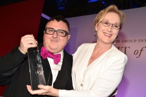 Alber Elbaz and Meryl Streep