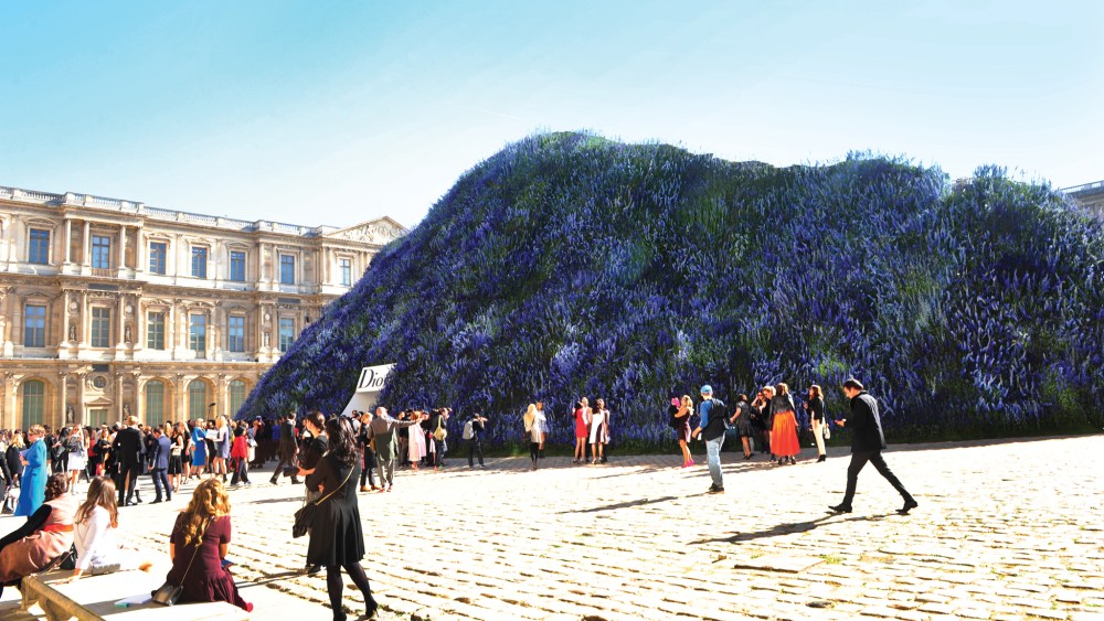 Raf Simons Created Floral-based Hill for Christian Dior Spring Show