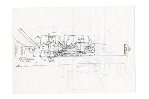 Frank Gehry sketch