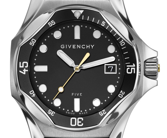 Givenchy Five 'Shark' watch
