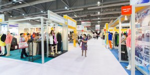 Inside the China Sourcing Fair held at the Asia Expo in Hong Kong.