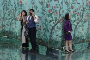 Gucci's "No Longer, Not Yet" Exhibition at the Minsheng Art Museum in Shanghai.
