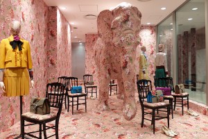 Gucci Customizes Dover Street Market Ginza’s Elephant Room
