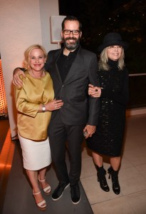 Patricia Arquette, Eric White, and Diane Keaton