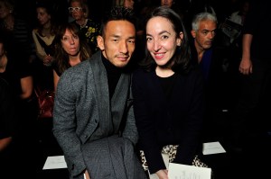 Hidetoshi Nakata and Pamela Golbin