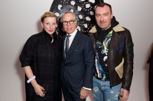 Lou Dalton , Tommy Hilfiger and James Long Tommy Hilfiger Edun Frieze London Party