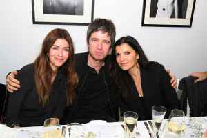 Sara McDonald, Noel Gallagher and Ali Hewson Tommy Hilfiger Edun Frieze London Party