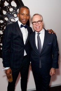 Eric Underwood and Tommy Hilfiger Tommy Hilfiger Edun Frieze London Party