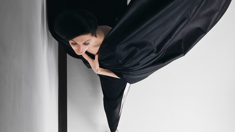 Hiro's Black Evening Dress in Flight, 1963.