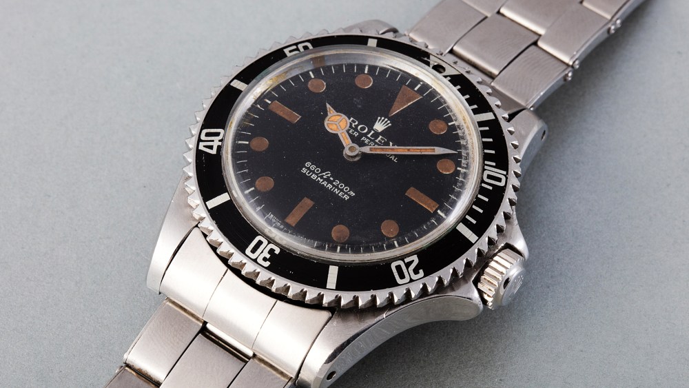 James Bond "Live and Let Die" Vintage Rolex Submariner 5513