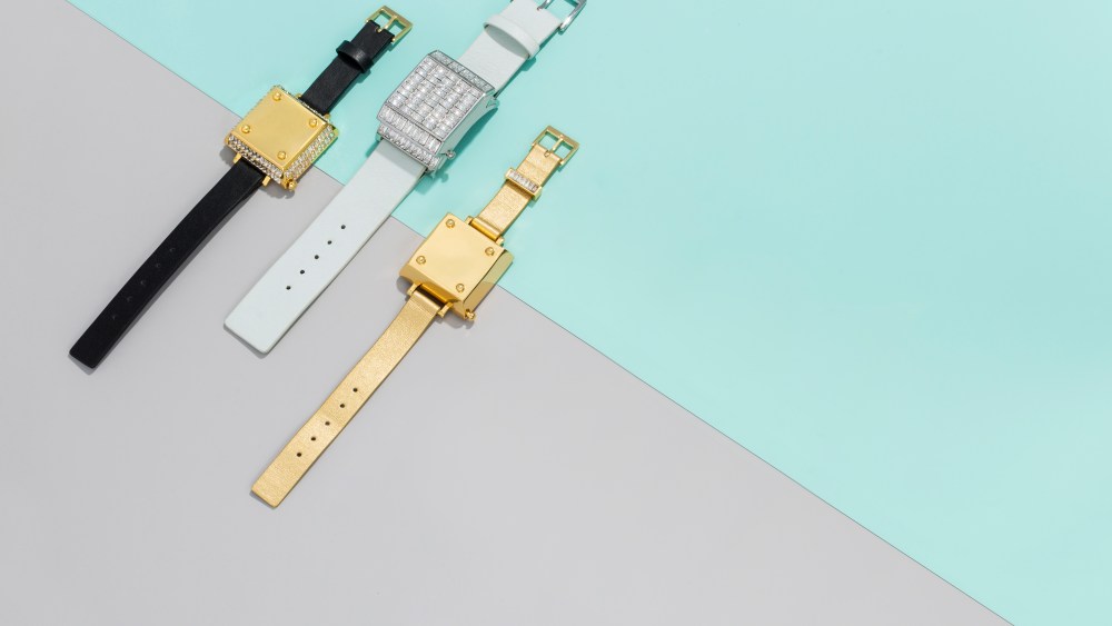 Pieces from the collaboration between Jawbone and BaubleBar.