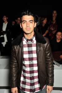 Joe Jonas front row at kenzo spring 2016