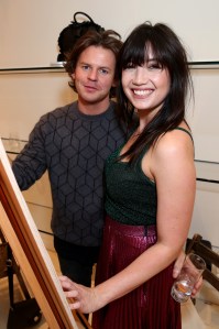 Christopher Kane and Daisy Lowe Christopher Kane Mugler Frieze Parties