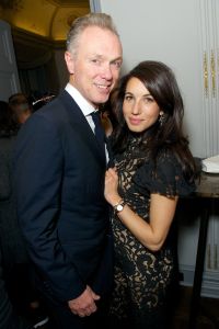 Gary Kemp and Lauren Kemp Christopher Kane Mugler GQ Frieze Parties