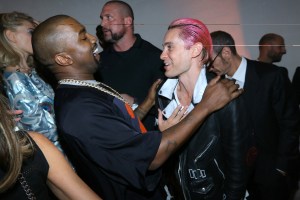 Kanye West and Jared Leto Vogue 95th Anniversary Party