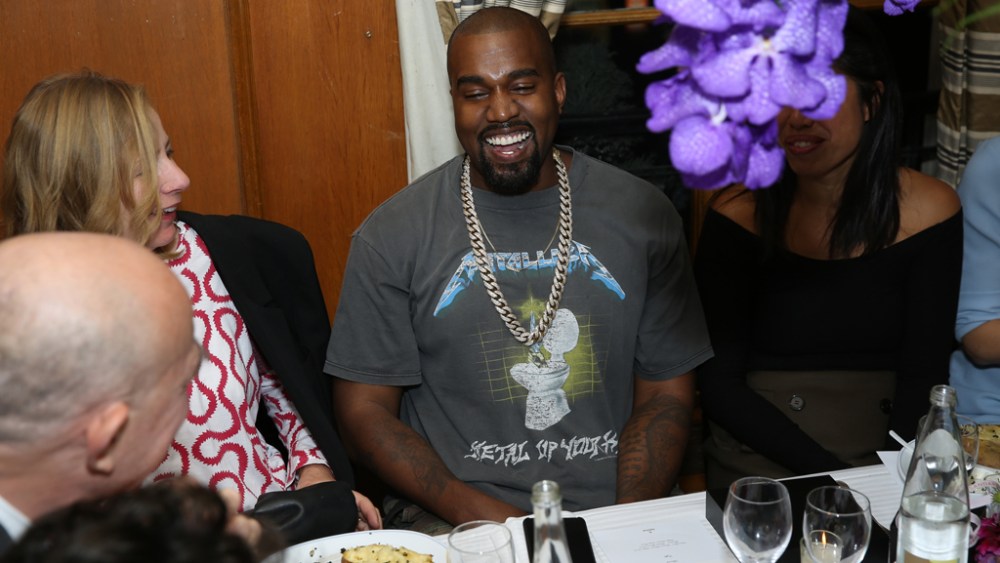 Kanye West Roksanda Paris Fashion Week SS16 After Party