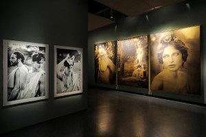 A view of "Karl Lagerfeld – A Visual Journey" at the Pinacothèque.