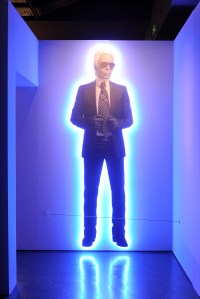 A view of "Karl Lagerfeld – A Visual Journey" at the Pinacothèque.