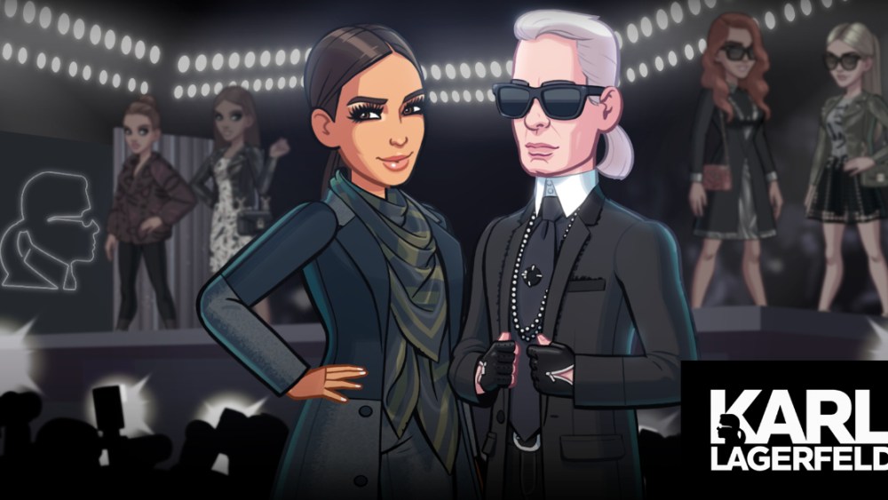 Screenshot from the Kim Kardashian Hollywood app.