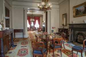The twin first-floor parlors of the Old Merchant's House