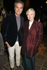 Les Bains owner Jean-Pierre Marois and Vivienne Westwood