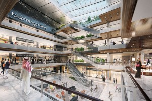 A rendering of the new Bloomingdale's in Abu Dhabi.