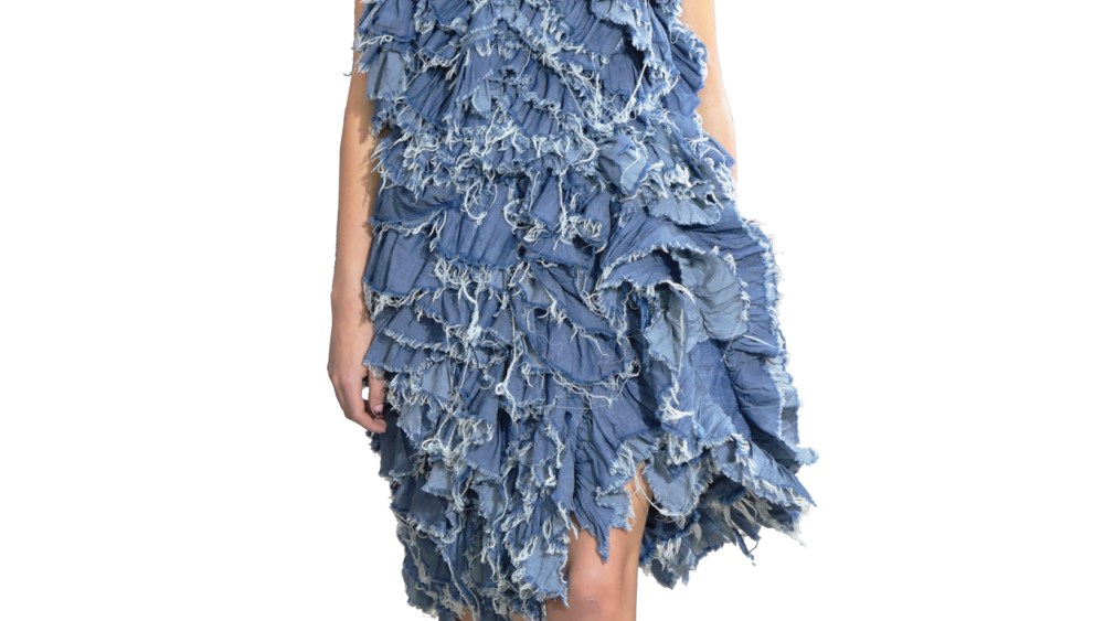 A look from Marques Almeida RTW Spring 2016