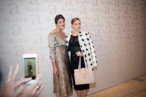 Amy Adams and Maria Giulia Maramotti