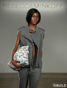 A look from Rebecca Minkoff's athleisure collection.