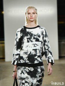 A look from Rebecca Minkoff's athleisure collection