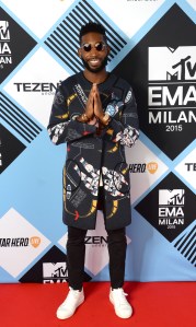 Tinie Tempah 2015 MTV Europe Music Awards