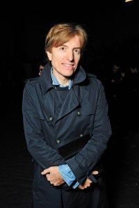 Nicolas Godin Front Row at Saint Laurent Spring 2016