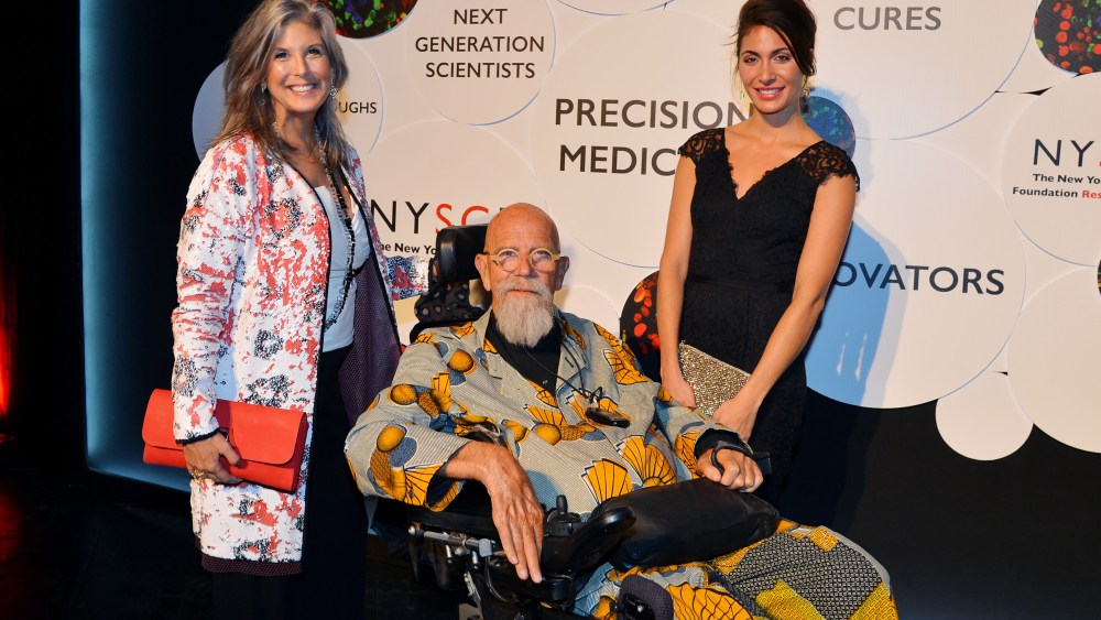 Joan Hornig, Chuck Close and Eve Xanthopoulos