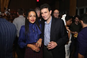 Zadie Smith and David Remnick