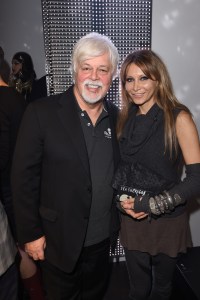 Paul Watson and a friend