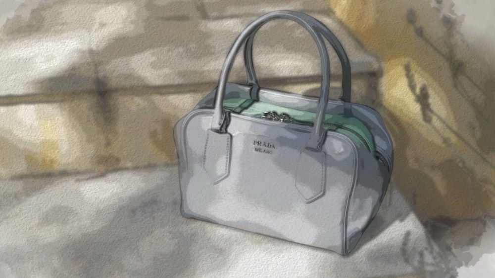 A still from Prada's short film "The Swimmer."