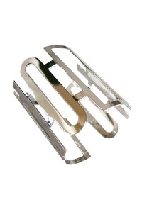 Metal cuff by Isabelle Michel at Premiere Classe