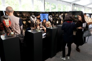 A view of the Satellite booth at Premiere Classe
