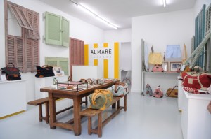 The interior of the Almare Toscana store